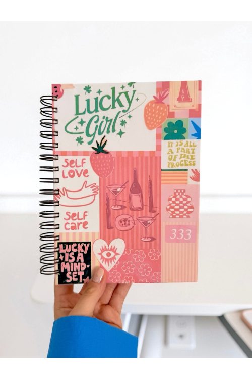 GIALA Lucky Girl A5 Çizgili Defter